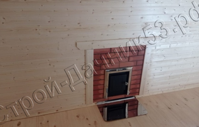 4 Брусовая баня  Б-31, 8x4.5м, 32,5 М², Новгородская область, г. Малая Вишера. (10)